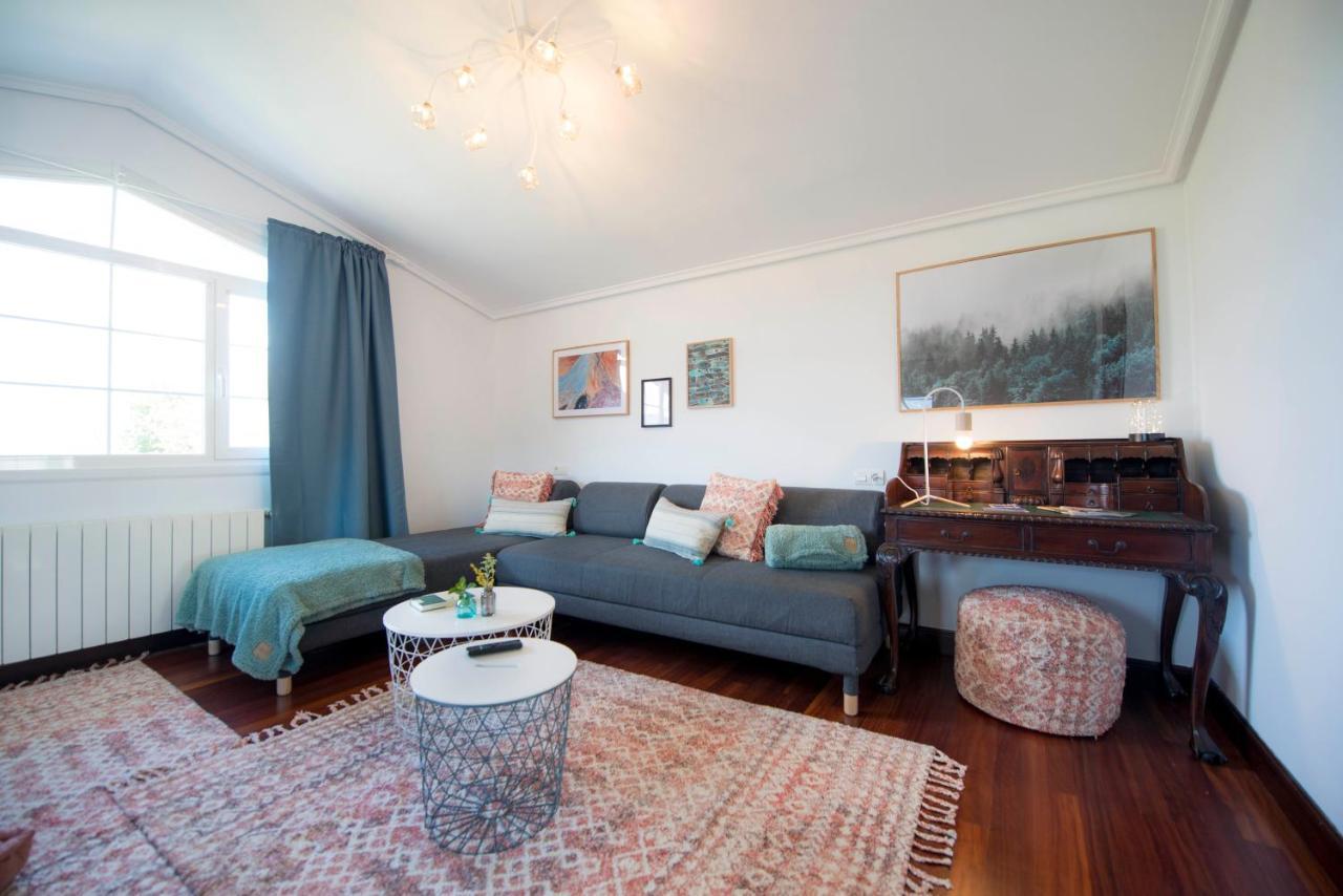 Apartamentos Turisticos Bizkar Bare Sopuerta ภายนอก รูปภาพ